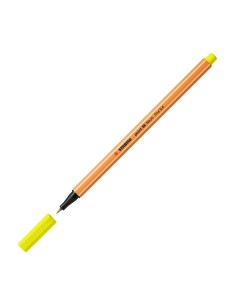  C/10 STABILO POINT 88 AMARILLO NEON Nº024 PUNTA DE FIBRA 04  2